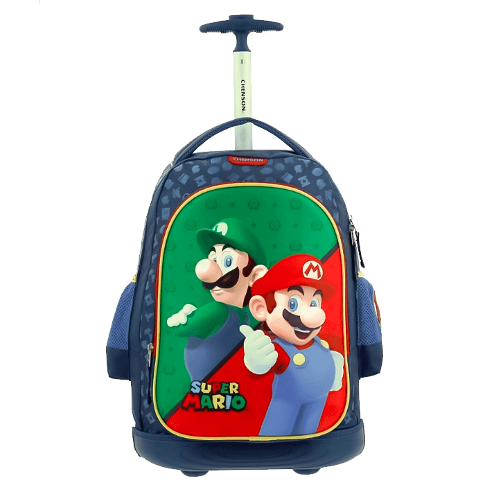 Mochila de ruedas mario bros deals
